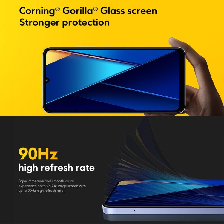 Brand New Celular Xiaomi POCO C65 Global version 8GB+256GB Android 13 18W PD charging xiaomi 3g 4g cell phones smartphone